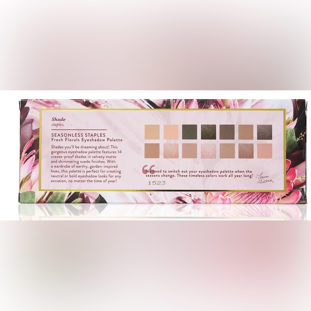 Laura Geller Seasonless Staples in Fresh Florals 14 eyeshadows BRAND NEW - Picture 2 of 8